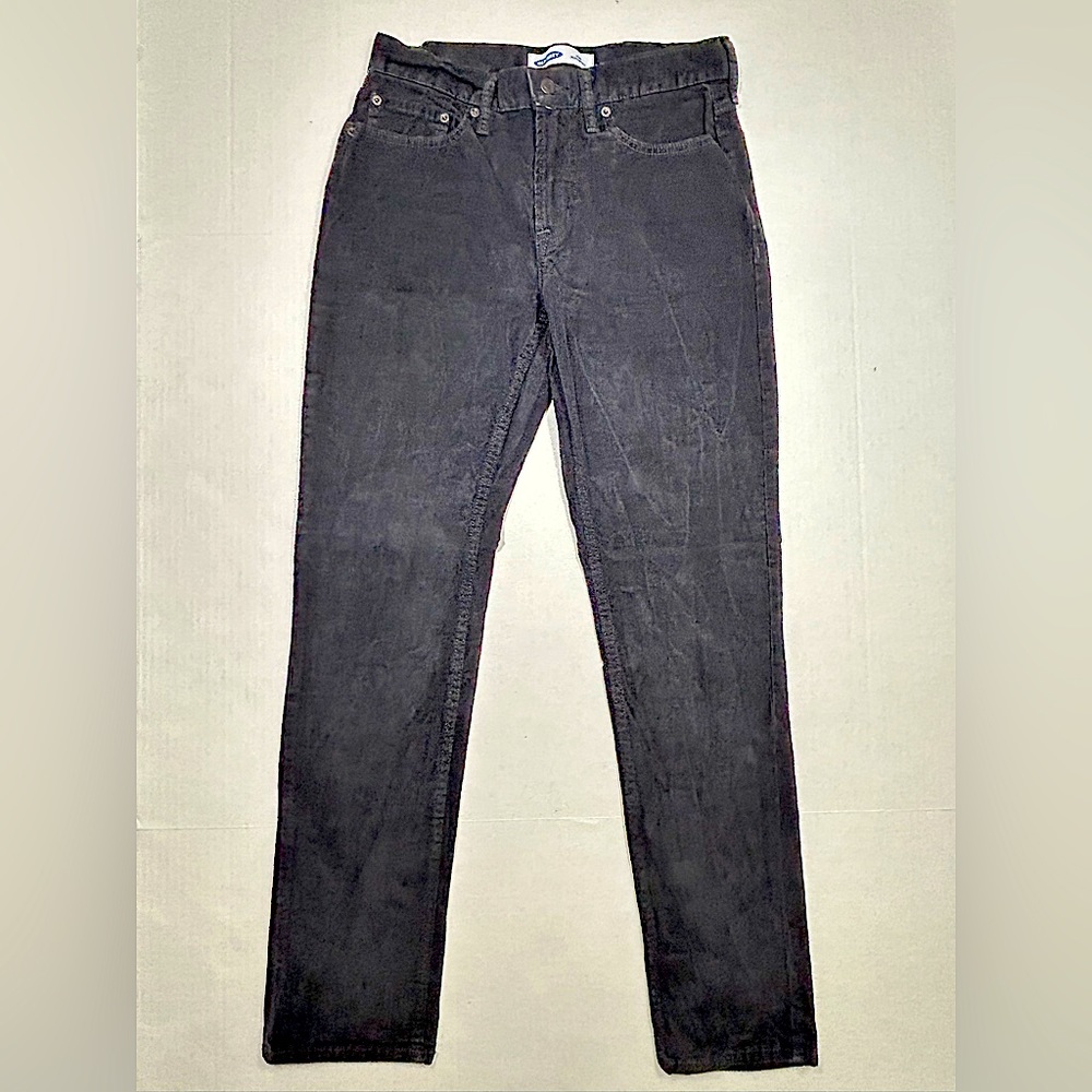 Old Navy Men’s Corduroy Slim Built in Flex Dark Grey Pants Size: 30X32
